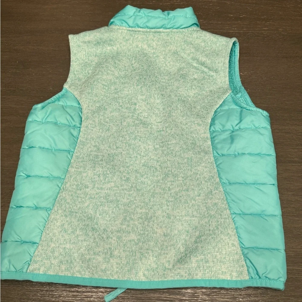 Free Country Youth Kids Blue Puffer Winter Vest Size 7/8